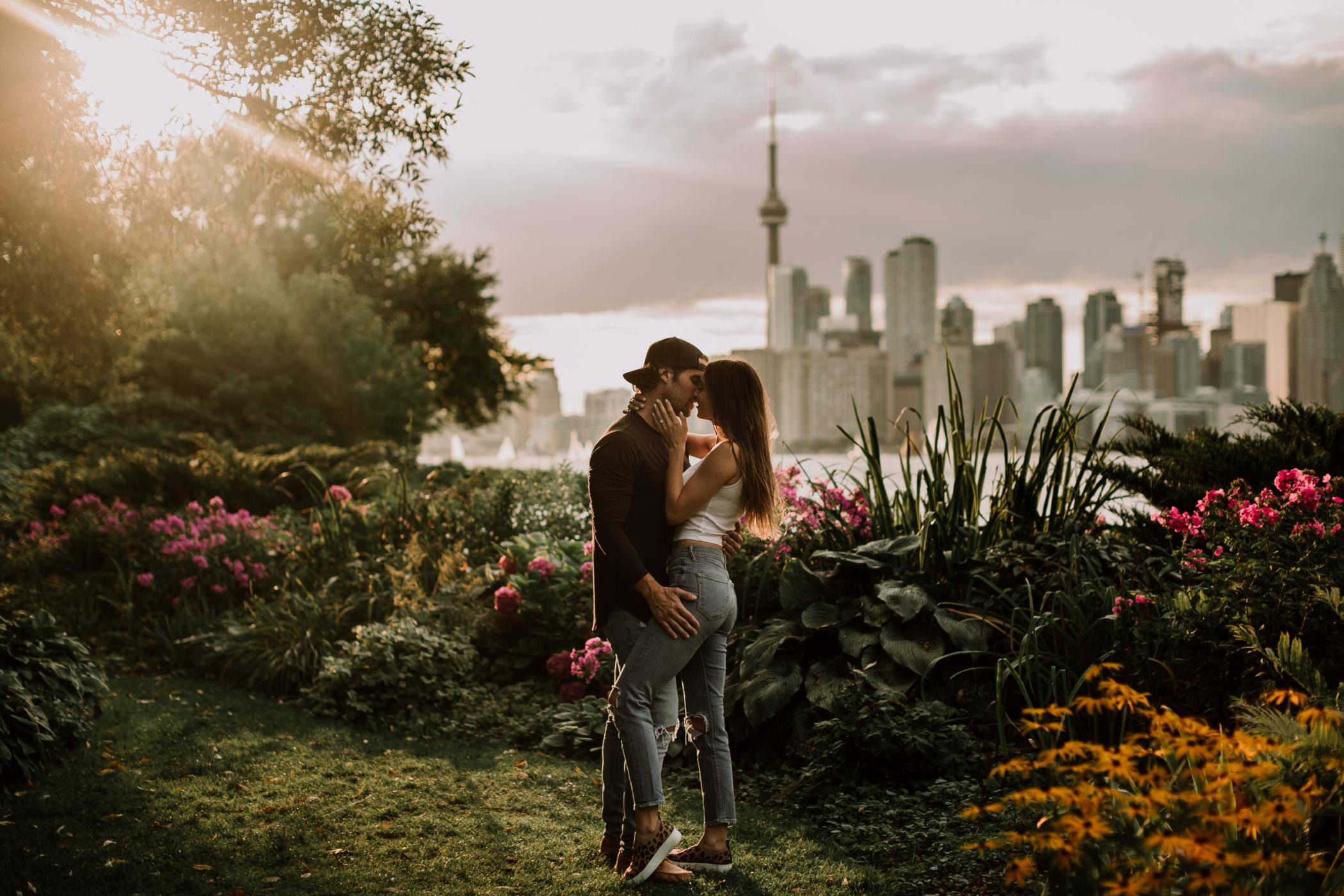 Astrid + Kevin Toronto Island Proposal | Ally + Nicholas Weddings